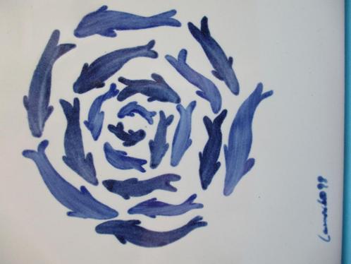 T06-J.A.: 1998 -Viúva Lamego ceramica, Antiek en Kunst, Antiek | Porselein, Verzenden
