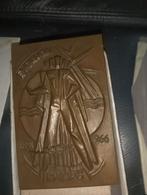 Evoluon Bronzen Plaquette Philips 1966, Antiek en Kunst, Ophalen of Verzenden