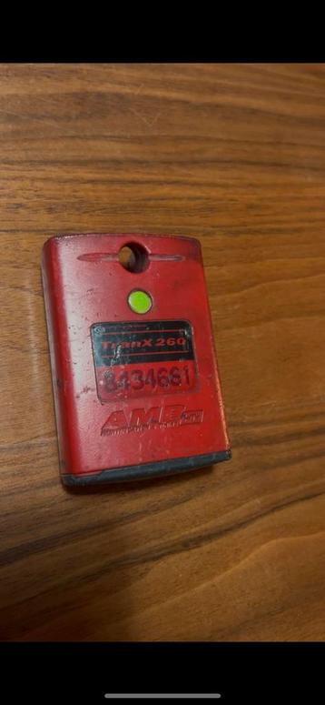 Mylaps transponder TranX 260 met levenslang abonnement beschikbaar voor biedingen