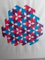 Abstracte zeefdruk Egbert de Bock '75, Ophalen