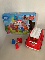 Mega Bloks brandweerwagen Fisher Price, Ophalen of Verzenden, Zo goed als nieuw, Overige typen, Met wieltjes