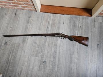 Toplever box-lock caliber 12 jachtgeweer  beschikbaar voor biedingen