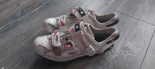 Sidi Ergo 3 carbon race schoenen met spd-sl mt 42 schoen 39, Sport en Fitness, Wielrennen, Zo goed als nieuw, Schoenen, Ophalen of Verzenden