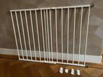 Gamma traphekje metaal wit 60-107cm, Ophalen, 100 tot 115 cm, Zo goed als nieuw, Klemhekje