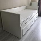 Hemnes bedbank IKEA 80 x 200 - GRATIS OPHALEN, 80 cm, Gebruikt, Eenpersoons, Wit