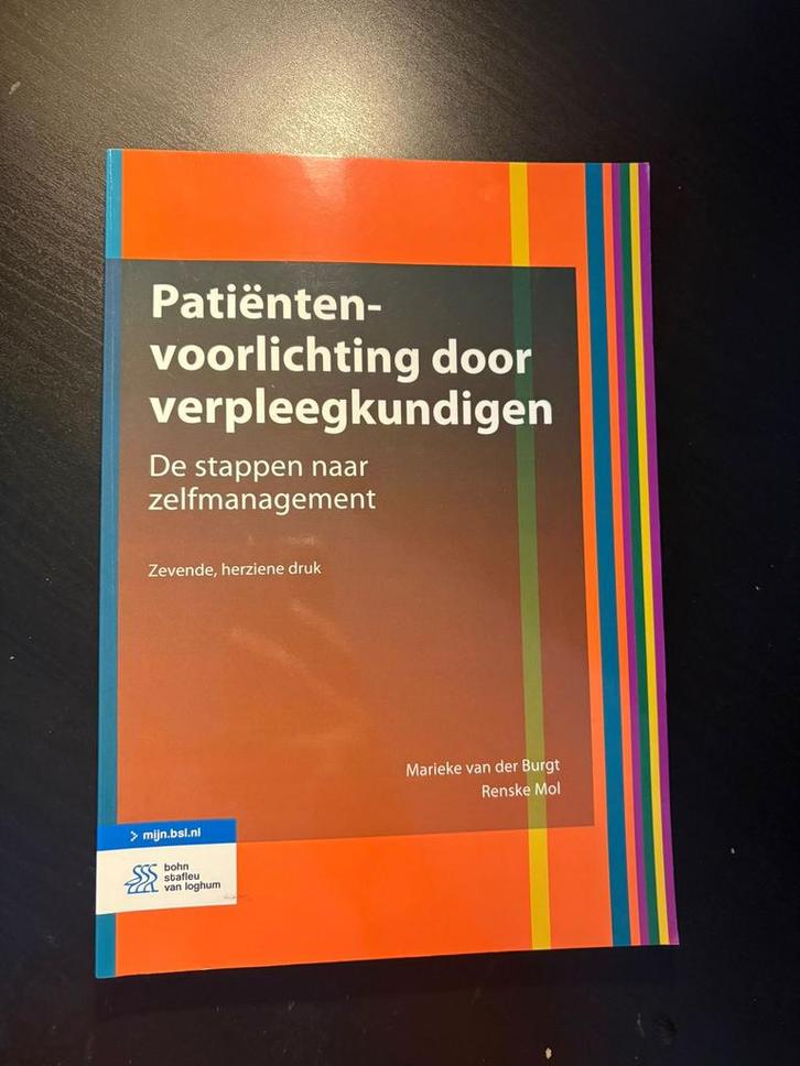 Patiëntenvoorlichting door verpleegkundigen, Boeken, Wetenschap, Zo goed als nieuw, Sociale wetenschap, Ophalen of Verzenden