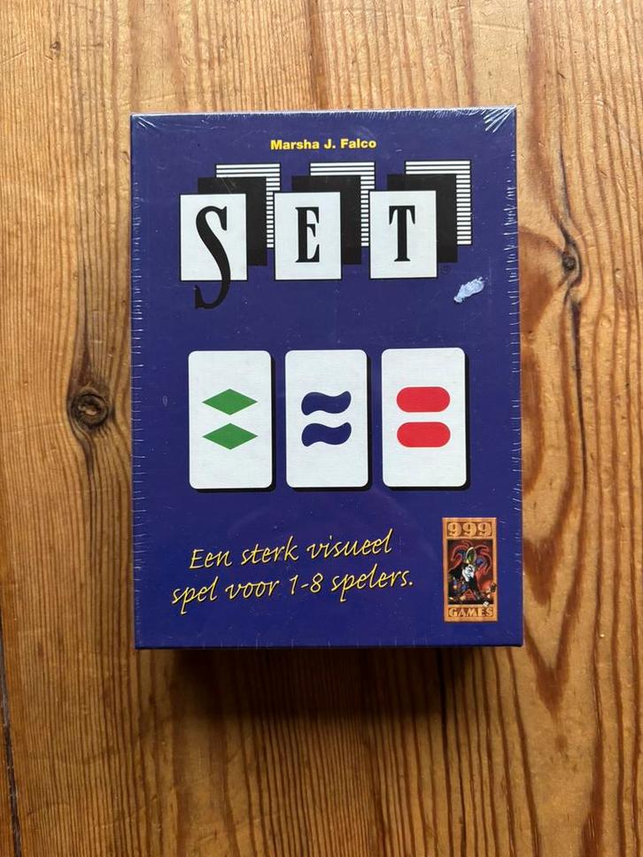 SET Sterk visueel spel voor 1 tot 8 spelers HELEMAAL NIEUW, Hobby en Vrije tijd, Gezelschapsspellen | Kaartspellen, Nieuw, Een of twee spelers