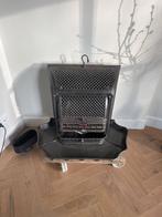 Godin houtkacheltje, Huis en Inrichting, Kachels, Ophalen, Gebruikt, Houtkachel, Vrijstaand