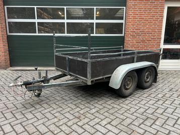 Hapert K 1300/dubbelaseer/ bakwagen/250x130/ 1300 kg beschikbaar voor biedingen