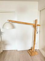 Houten Vloerlamp van ByBoo, Huis en Inrichting, Lampen | Vloerlampen, Ophalen, Gebruikt, Hout, 150 tot 200 cm