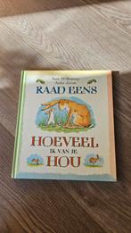 Prentenboek Raad eens hoeveel ik van je hou, Ophalen of Verzenden, Zo goed als nieuw