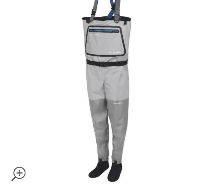 Kinetic DryGaiter II stocking-foot waadpak nieuw, Watersport en Boten, Hengelsport | Roofvissen, Zo goed als nieuw, Overige typen