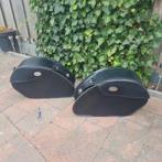 Lederen Ledrie koffers / tassen oa suzuki intruder m1800r, Ophalen, Gebruikt
