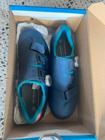 Shimano donkerblauw sames fiets schien maat 38 beschikbaar voor biedingen