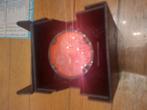 DIESEL horloge Big Daddy rood olie gekleurd glas., Ophalen of Verzenden, Zo goed als nieuw, Overige merken