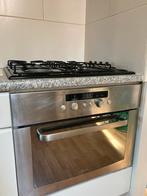Whirlpool AMW 510 Combi Oven + Gasfornuis, Gebruikt, Oven met grill, Inbouw, Magnetronfunctie