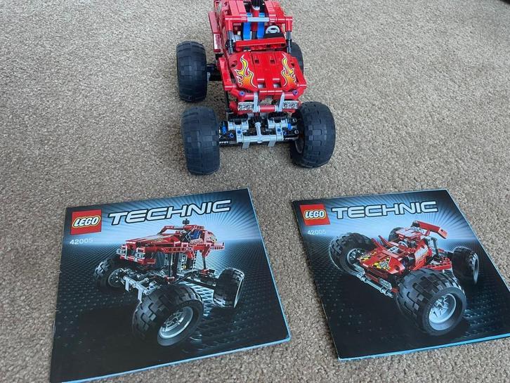 LEGO Monstertruck Technic 42005, Kinderen en Baby's, Speelgoed | Duplo en Lego, Zo goed als nieuw, Lego, Complete set, Ophalen of Verzenden