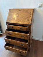 Antiek secretaire bureau met lades, Ophalen of Verzenden, Gebruikt