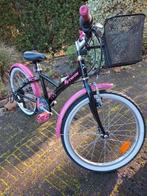 Meisjesfiets B-Twin , 20 inch., Fietsen en Brommers, Fietsen | Meisjes, Ophalen, Zo goed als nieuw, BTWIN, Handrem