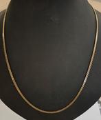 14 karaats gouden gourmet schakel ketting 60 cm geelgoud, Ophalen of Verzenden, Zo goed als nieuw, Goud, Goud