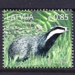 dier das marter -achtige) Letland 2017 postfris, Postzegels en Munten, Postzegels | Thematische zegels, Dier of Natuur, Verzenden