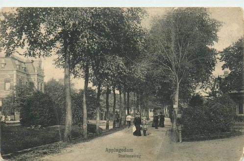 (388-419-039) Appingedam Stationsweg, Verzamelen, Ansichtkaarten | Nederland, Groningen, Verzenden