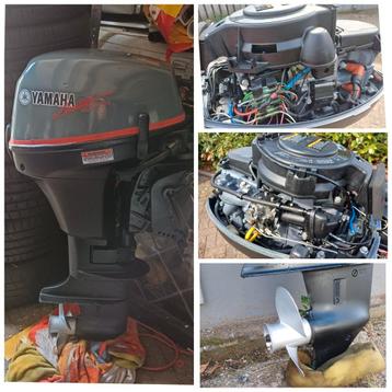 Direct varen met deze Yamaha 2 cilinder 8pk. 4 takt beschikbaar voor biedingen