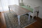 Eettafel 240 cm x 88 cm., Ophalen, Gebruikt, 200 cm of meer, 50 tot 100 cm