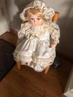 Porseleinen pop, Verzamelen, Poppen, Ophalen of Verzenden, Zo goed als nieuw, Pop