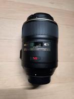 Nikon AF-S 105mm f/2.8 G VR Micro, Ophalen of Verzenden, Zo goed als nieuw, Macrolens
