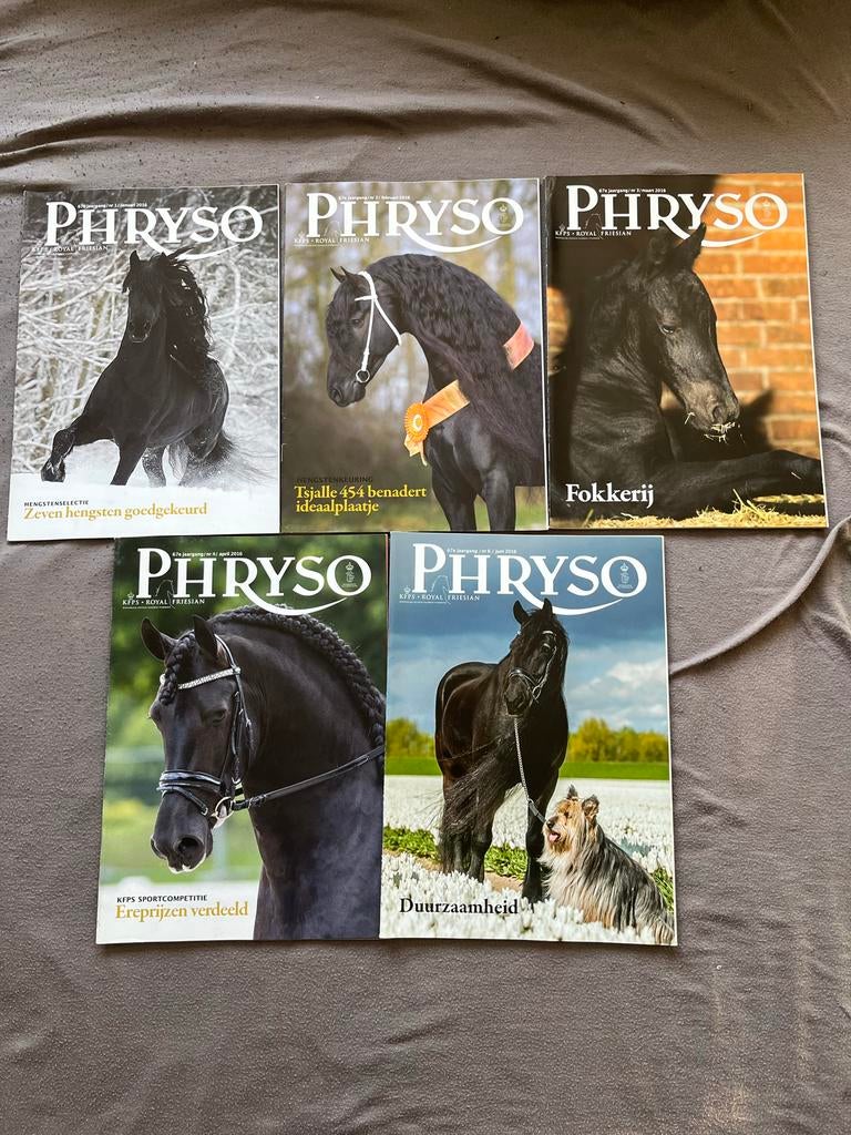 Phryso tijdschriften, Ophalen of Verzenden, Gelezen, Sport en Vrije tijd