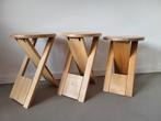 3x Design Krukje Suzy - Adrian Reed - Opvouwbaar, Ophalen of Verzenden, Gebruikt, Hout