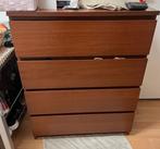 Houten Ladekast, Huis en Inrichting, Kasten | Ladekasten, Ophalen, 50 tot 100 cm, Zo goed als nieuw, 3 of 4 laden