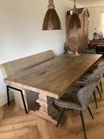 Mooie Kloostertafel, Huis en Inrichting, Tafels | Eettafels, Ophalen, Gebruikt, 100 tot 150 cm, Eikenhout