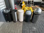 Diverse Prullenbakken - Amsterdam, Kunststof, Met pedaal, 50 tot 75 cm, Ophalen of Verzenden