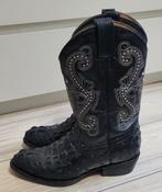 Unieke cowboylaarzen boots van krokodillenleer, maat 46, Zwart, Boots, Ophalen of Verzenden, Zo goed als nieuw