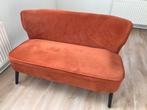 2-zits bankje Velvet roest, Ophalen, Gebruikt, Minder dan 75 cm, Tweepersoons