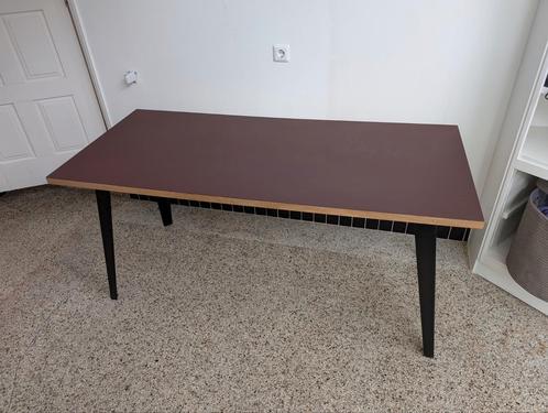 Bureau met Linoleum top, Huis en Inrichting, Bureaus, Gebruikt, Ophalen