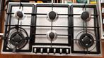 Siemens 6-pits gaskookplaat met wokbrander, Witgoed en Apparatuur, Kookplaten, Gebruikt, Ophalen of Verzenden, Inbouw, Gas