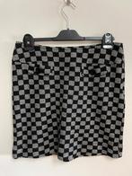R20 - Zwart-witte Caroline Biss rok maat 40 (1), Maat 38/40 (M), Zwart, Ophalen of Verzenden, Zo goed als nieuw