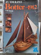 modelbouw houten boot botter 1912. compleet, Hobby en Vrije tijd, Modelbouw | Boten en Schepen, Ophalen of Verzenden, Zo goed als nieuw