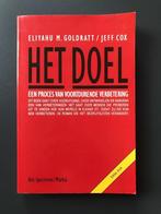 Eliyahu Goldratt - Het doel, Boeken, Gelezen, Eliyahu Goldratt, Ophalen of Verzenden, Management