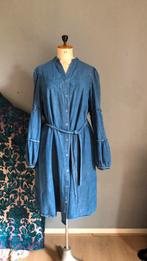 G-max maat L spijkerjurk, Kleding | Dames, Ophalen of Verzenden, Zo goed als nieuw, Blauw, Onder de knie