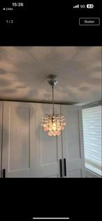 2 Kroonluchters Kristal & Kunststof - Zo Goed Als Nieuw, Huis en Inrichting, Lampen | Kroonluchters, Ophalen of Verzenden, Zo goed als nieuw