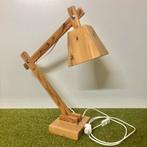 Houten scharnier lamp buro lamp bureaulamp, Diversen, Bureau-accessoires, Gebruikt, Ophalen of Verzenden