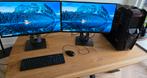 Game/Workstation PC, 2x HP x27u Monitor i7-4790K | GTX 1070, Computers en Software, Ophalen, MSI, Zo goed als nieuw, Gaming