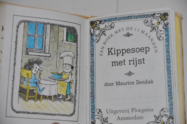 Maurice Sendak mini boekje/Dwergdeeltje Kippesoep met rijst, Boeken, Prentenboeken en Plaatjesalbums, Gelezen, Prentenboek, Ophalen of Verzenden