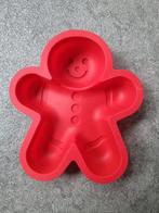 Siliconen mal - Peperkoekmannetje groot, Ophalen of Verzenden, Zo goed als nieuw