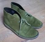 Clarks desert boot 41.5 Suède khaki/geelgroen, Overige kleuren, Boots, Nieuw, Clarks