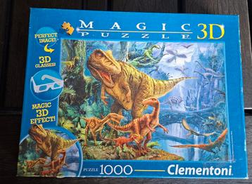 Clementoni Magic Puzzle 3D - 1000 stukjes beschikbaar voor biedingen